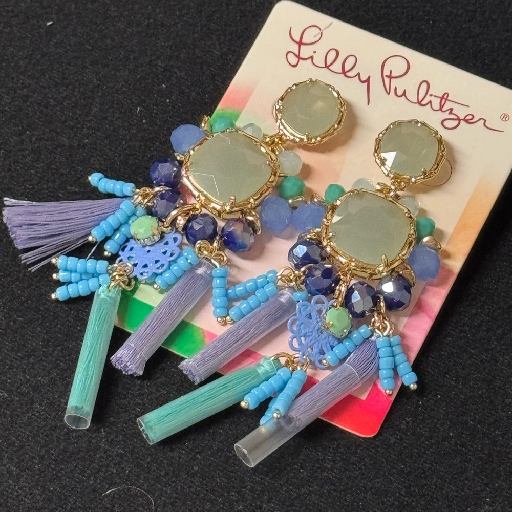 Lilly Pulitzer Waterside Tassel Earrings